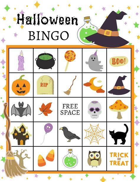 Halloween Bingo Printables Free